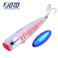FJORD Wholesale Saltwater Topwater Bait 120mm 45g Floating Stainless Steel Strong Treble Hooks Tuna Pike Zander Salmon - photo 2