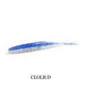 FJORD Swimming Worm Bait Soft Lures 7.5cm 1.8g Perch Bass Fishing Lure Drop Rig Soft Bait Worm Baits - photo 2