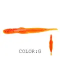 FJORD Soft Plastic Twister Swim Baits Rubber Worm 7.8cm 1.42g Soft Lue Worm for Sea Bass - photo 3