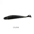 FJORD Soft Plastic Fishing Lure T Tail 6.2cm 7.5cm 9cm Soft Bait Paddle Tail Soft Plastics Lure - photo 2