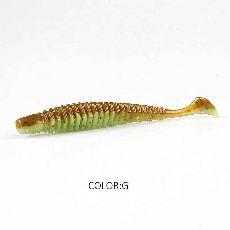 FJORD T Paddle Tail Soft Bait Plastic Fishing Bait 6.2cm 7.5cm 9cm PVC Shad Lure Artificial Bait