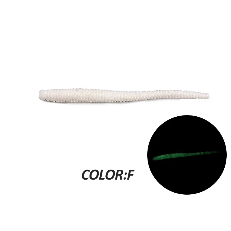 FJORD Soft Bait Worm Soft Lures for Bass Zander Perch 8cm 1.12g Artificial Worm Soft Fishing Lure