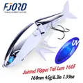 FJORD Artificial Hard Baits 2 Sections Multi Jointed160mm 45g Minnow Fishing Lures - photo 8