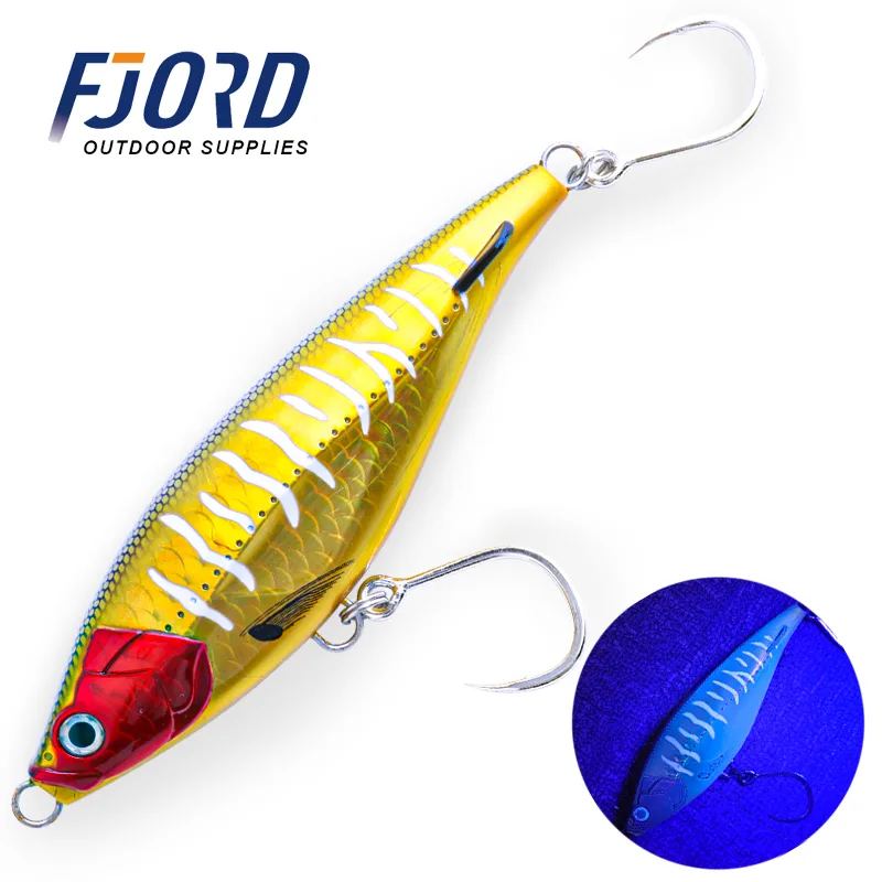 FJORD Stick Bait Artificial Hard Fishing Lure Pencil 150mm 86g Minnow Artificial Bait Sinking Pencil Lures