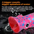 FJORD Floating Big Popper Fishing Lures with 3D Eyes 80mm 14g Fishing Sea Saltwater Floating Lure - photo 10