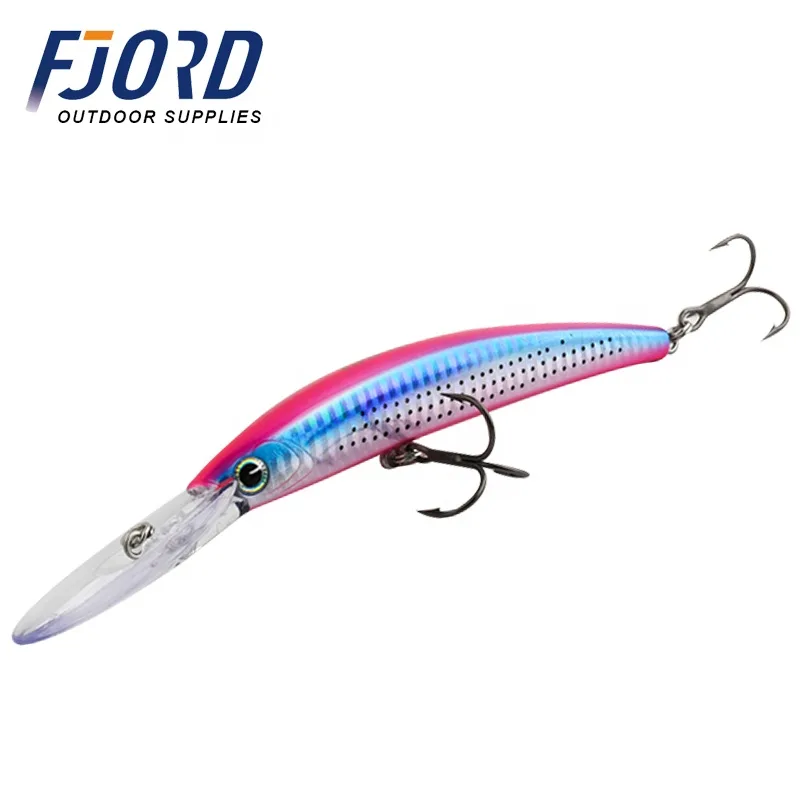 FJORD Tuna Fishing Jerkbait Pesca  Trolling Hard Bait 130mm 24g Floating Water Minnow Lure