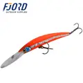 FJORD Hard Plastic Floating Minnow Pesca Saltwater 130mm 24g Deep Trolling Baits for Walleye Bass Zander - photo 7