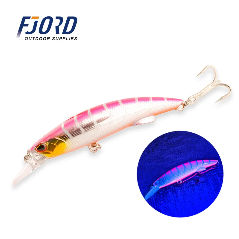FJORD 40g/50g Lure Bait Artificial Hard Bait Submerged Mino Bait 90mm Sinking Minnow Fishing Lure