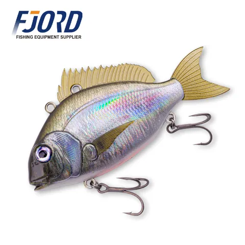 ABS Sinking VIB Hard Bream Lure 65mm 24g 70mm 30g Long Casting Artificial Fishing Bait with Treble Hooks