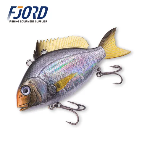 FJORD Vib Hard Fishing Lure 65mm 24g 70mm 30g 3D Eyes Sinking Vibration Bait for Sea Bream Saltwater Casting
