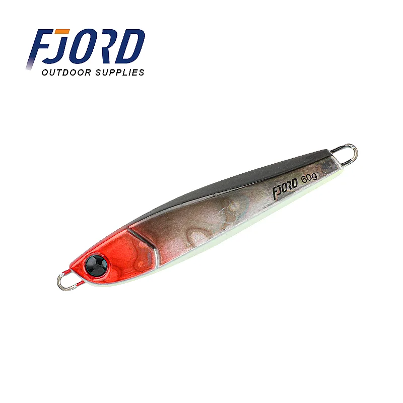 FJORD NEW Metal Jig 30g/40g/60g Ring Bead Metal Jig Mould Fishing Jigs Saltwater Metal