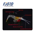 FJORD Plastic Fishing Lures 6.5g*5/12.5g*5/17g*5 Soft Baits With Lead Hook Shrimp for Lake and River Squid Lure Fishing - photo 9