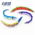 FJORD 150g 200g 250g 300g 400g 6 Sections Slow Jigging Lures Metal Jig Mulit Jointed Section Fishing Lures - photo 1