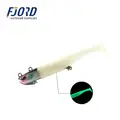 FJORD 42g Lead Head Jig Fishing Soft Bait Silicone Soft Plastic Long Casting Fishing Lure - photo 3