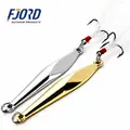 FJORD Casting Spoon Metal Blade Lure Rivers Lakes Streams Squid Jigging Insect Bait Minnow Slice Squid Lures - photo 1