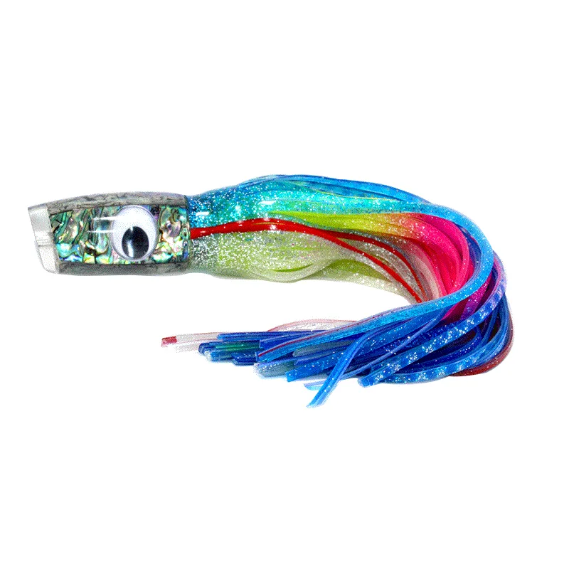 FJORD High Quality 7 to 13 Inch PVC Fishing Lures Silicone Trolling Octopus Skirts for Big Game for Lake and River Fishing