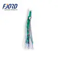 FJORD 50mm PVC Octopus Squid Skirt Lure for Tuna and Game Fishing Resin Head with 10g Lead 20g Weights for River Lake Stream - photo 3
