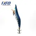 FJORD Night Sea Fishing Lures Luminous Realistic Japanese Fluorescent Squid Jigs Hooks Wood Shrimp - photo 4