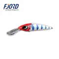 FJORD 80mm 14g Floating Action Saltwater Hard Plastic Crank Bait Spoon Minnow Fishing Lures - photo 3