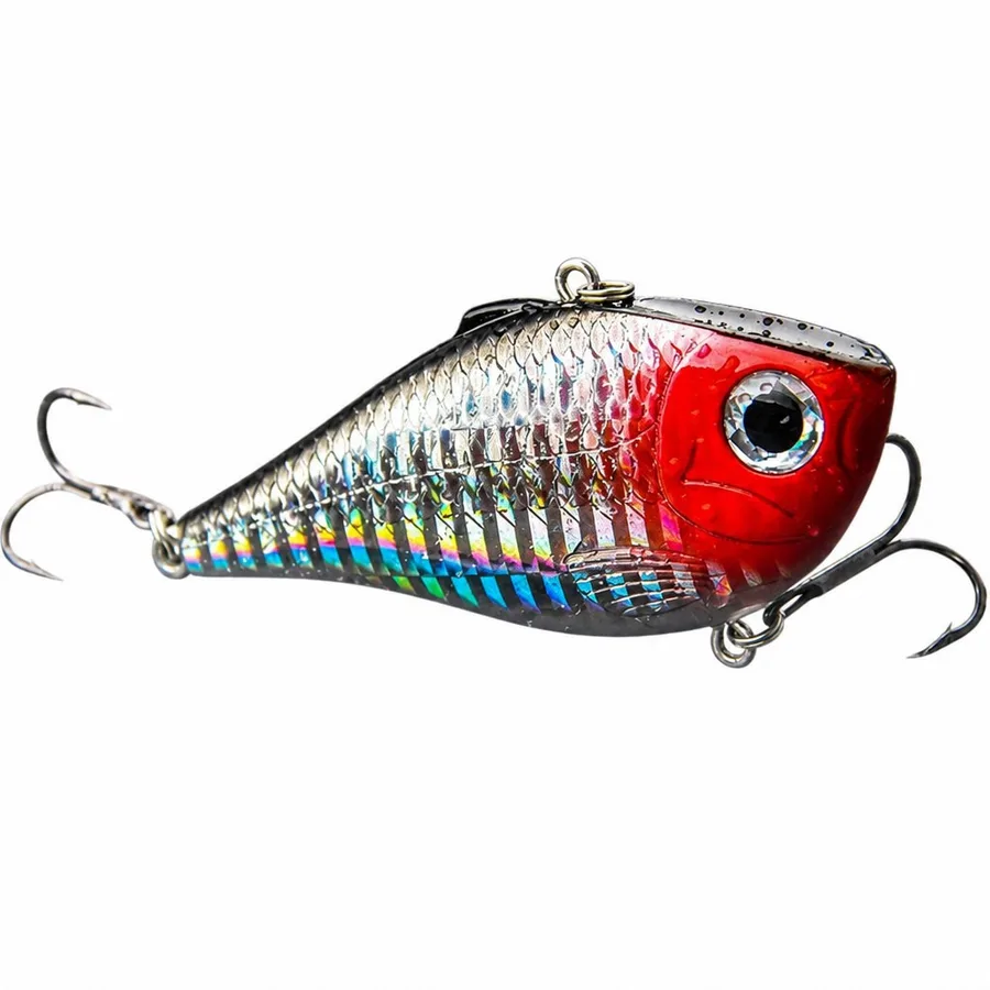 25.4g Floating Hard VIB Fishing Lure Plastic Insect Bait Strong Treble Hooks River Lake Stream Casting Jigging