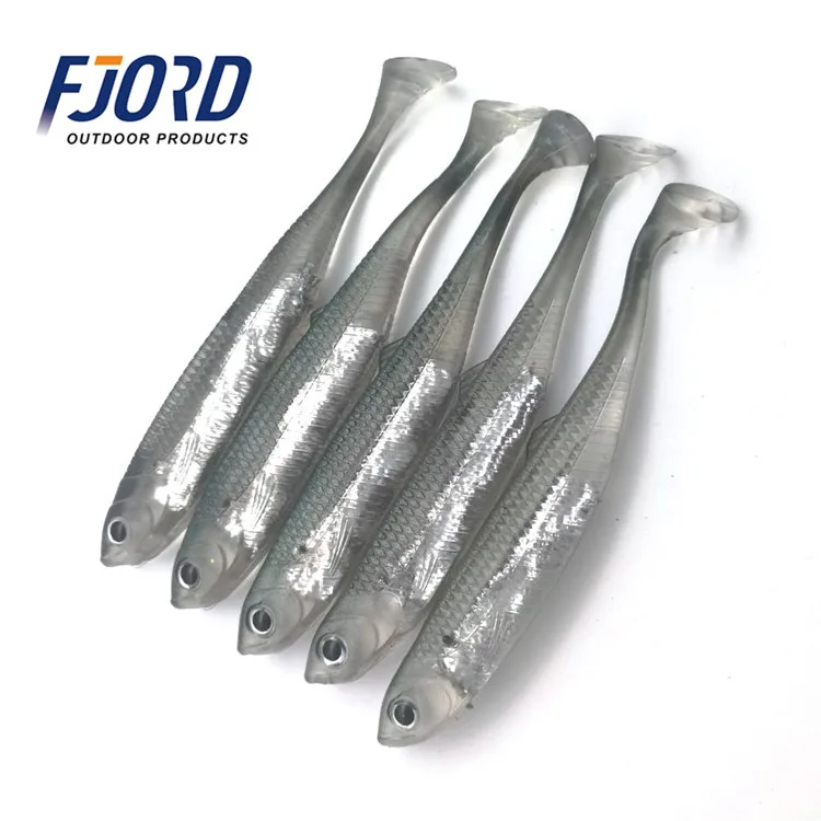 FJORD 100mm 6g Soft Plastic Minnow Swimbait Soft Fishing Lure Bait for Saltwater