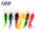 FJORD 140mm 40g Beard Bait Combo Squid Skirt Lure Trolling Bait Fishing Hard Minnow Lures Fishing Tackle Octopus Fishing Lures - photo 4