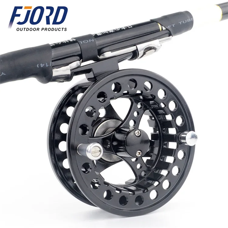 Aluminium Fly Fishing Reel 2+1BB Die Casting Trout Fly Reel Smooth Drag