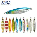 FJORD 30g40g60g Small Shore Cast Iron Metal Sequins Lures Bait Iron Slow Jig Bait Saltwater Jigging Fishing Lure - photo 9