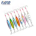 FJORD 30g40g60g Small Shore Cast Iron Metal Sequins Lures Bait Iron Slow Jig Bait Saltwater Jigging Fishing Lure - photo 10