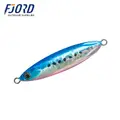 FJORD 30g40g60g Small Shore Cast Iron Metal Sequins Lures Bait Iron Slow Jig Bait Saltwater Jigging Fishing Lure - photo 2