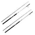 FJORD Wholesale 1.8m/2.1m/2.4m Carbon Jigging Rod Slow Action 2-Section Fishing Spinning Rod for Carp River Lake Stream Fishing - photo 2