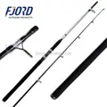 FJORD Wholesale 1.8m/2.1m/2.4m Carbon Jigging Rod Slow Action 2-Section Fishing Spinning Rod for Carp River Lake Stream Fishing - photo 4