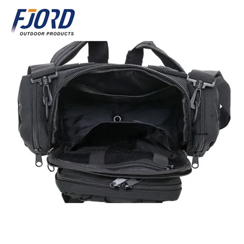 FJORD Custom Portable Fishing Tackle Bag Waterproof Waist Shoulder Bag for Rod Reel and Outdoor Gear