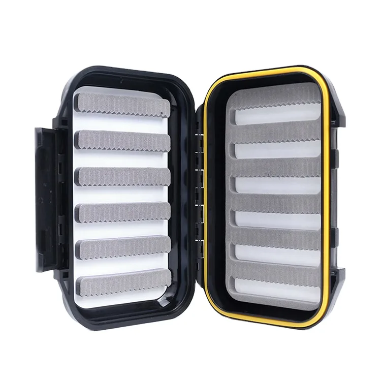 FJORD Promotion  Fly Fishing Lure Plastic Double Sided Plastic Tackle Hook Box