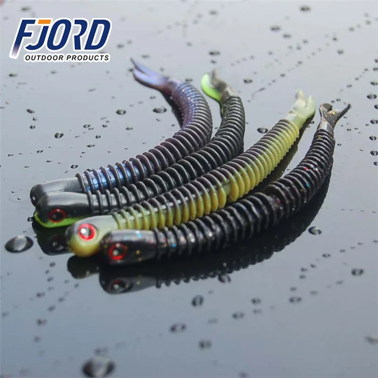 FJORD 125mm 5g Excellent Imported PVC Plastic Material Soft Fishing Worms Swimbait