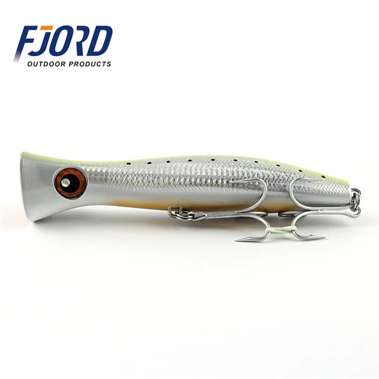FJORD 200mm 118g Surface Big Poppers Hard Plastic Popper Lure for Sea Fishing