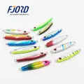 FJORD 7g14g21g28g Small Shore Cast Iron Jigging Sequins Lures Bait Micro Jig Bait Saltwater Metal Jig - photo 4