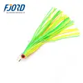 FJORD 9inch Trolling Fishing Double Octopus Skirts Lure Resin Jet Head Sea Fishing Big Game Targeting Pike Made Metal Plastic - photo 3