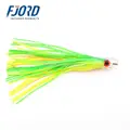 FJORD 9inch Trolling Fishing Double Octopus Skirts Lure Resin Jet Head Sea Fishing Big Game Targeting Pike Made Metal Plastic - photo 4
