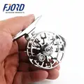 FJORD 55mm Chinese All Metal ultra Light Front Tyre Relief Force Right Handle Ice Winter Fly Fishing Reel - photo 3