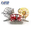 FJORD 55mm Chinese All Metal ultra Light Front Tyre Relief Force Right Handle Ice Winter Fly Fishing Reel - photo 1