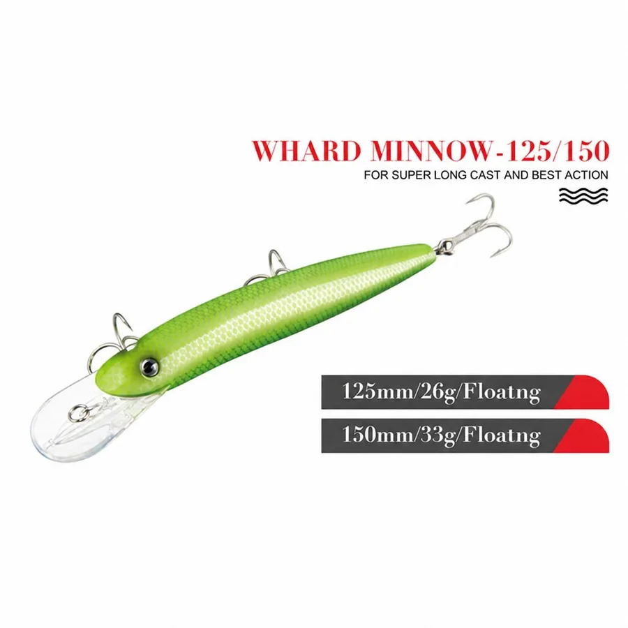 FJORD Artificial Whard Minnow Lure Bait Fishing Minnow Lure Custom Fishing Lure Manufacturer