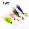 FJORD 10g to 10oz Saltwater Fishing Lures Minnow Bucktail Jig Head - photo 4