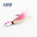 FJORD 10g to 10oz Saltwater Fishing Lures Minnow Bucktail Jig Head - photo 1
