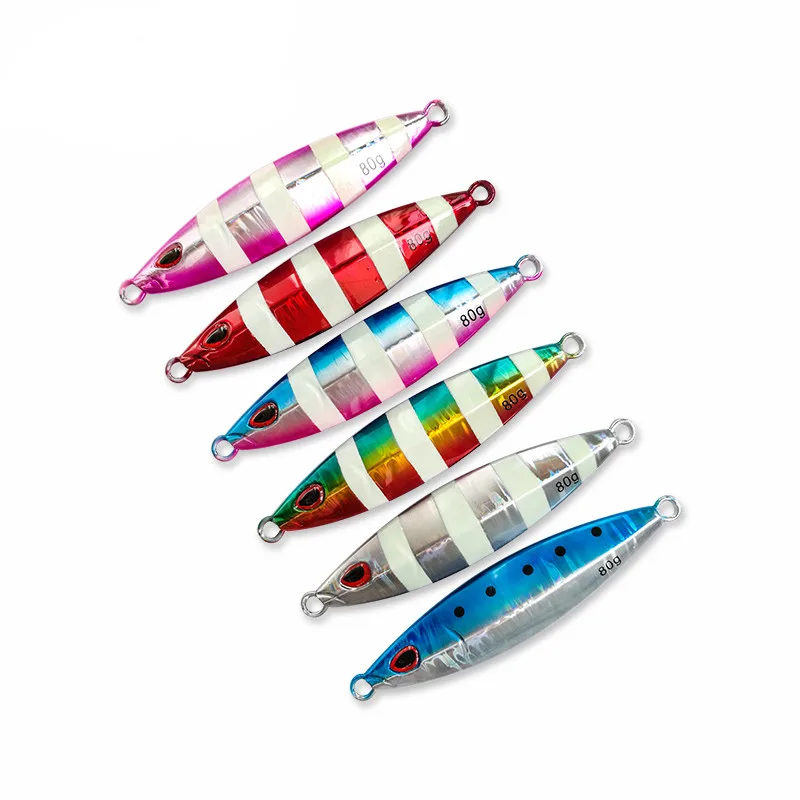 FJORD High Quality Metal Fishing Lure Swim Baits Lure Kit Slow Sinking Jig for River Lake & Stream