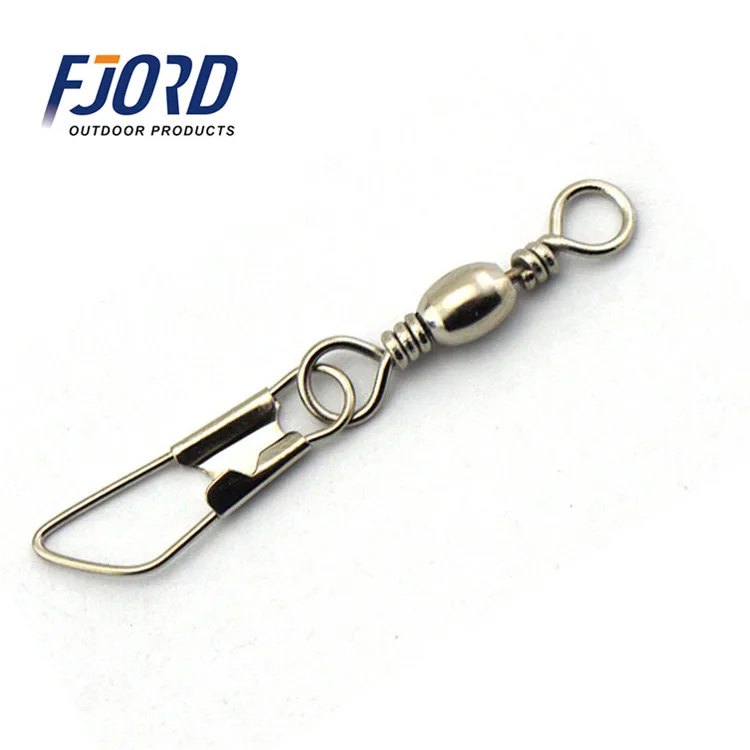 Brass Rolling Swivel Ball Bearing Fishing Snap Connector Type A Pin Saltwater Freshwater Rigging