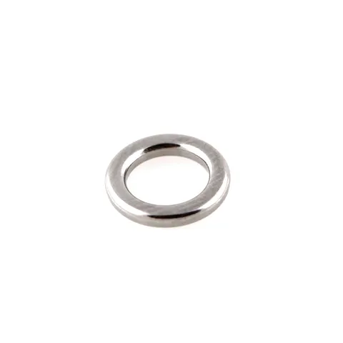 FJORD Sterling Sliver Stainless Steel Solid Ring Fishing Jigging Solid Ring