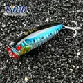 FJORD Wholesale 60mm 7g Hard Fishing Lure Popper Big Mouth Popper Lure for Sea Fishing - photo 3