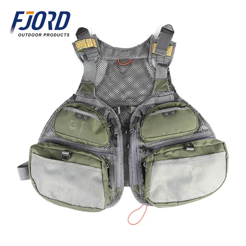 FJORD Large Capacity Vest Handles Carp Fishing Utility Bags Fishing Tackle Shoulder Bags