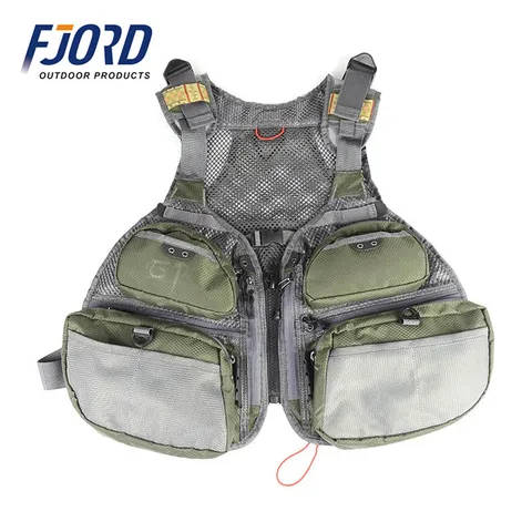 FJORD Large Capacity Vest Handles Carp Fishing Utility Bags Fishing Tackle Shoulder Bags